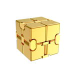 infinity cube gold