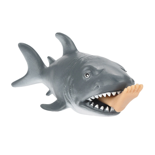 jouet requin blanc