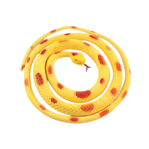 faux serpent jaune