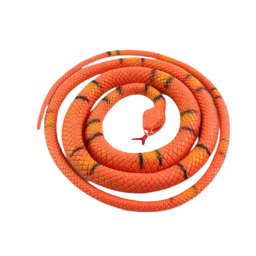 faux serpent orange