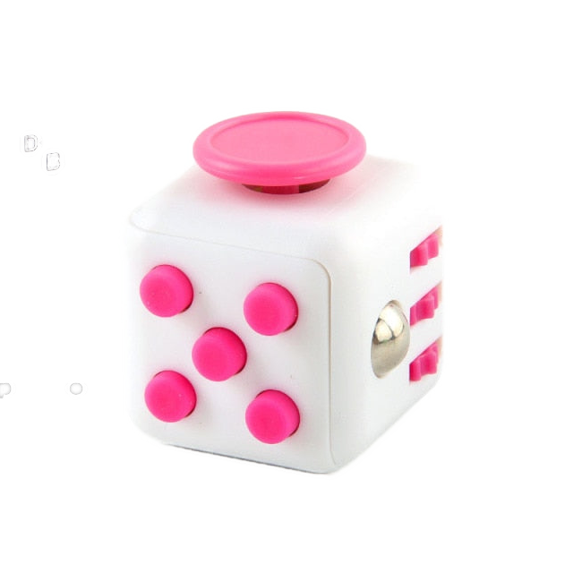 fidget cube pink