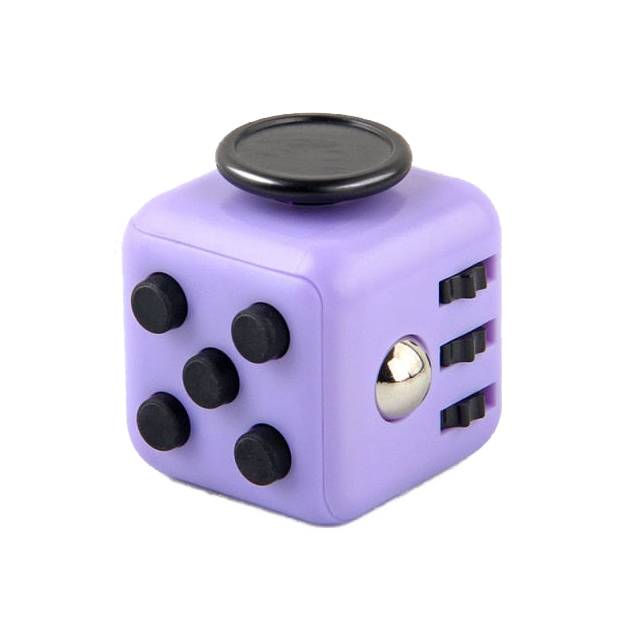 fidget cube purple