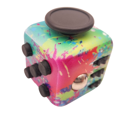 rainbow fidget cube